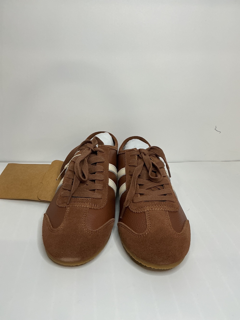 Italian Leather & Suede Low Profile Sneaker